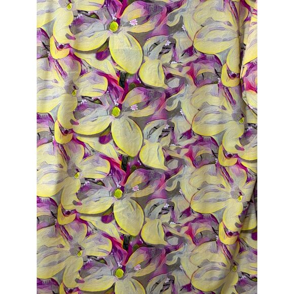 Chiara Boni Women's Size 16 Fleur D'amor Deep Shohreh Button Front Shirt NWT - Picture 9 of 9